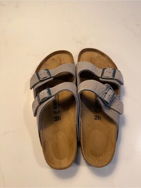 Birkenstock Arizona Soft Footbed Men’s EU 46 US 13 Taupe Leather Regular Fit